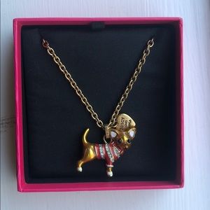 Juicy Couture Chihuahua Necklace ASPCA collab